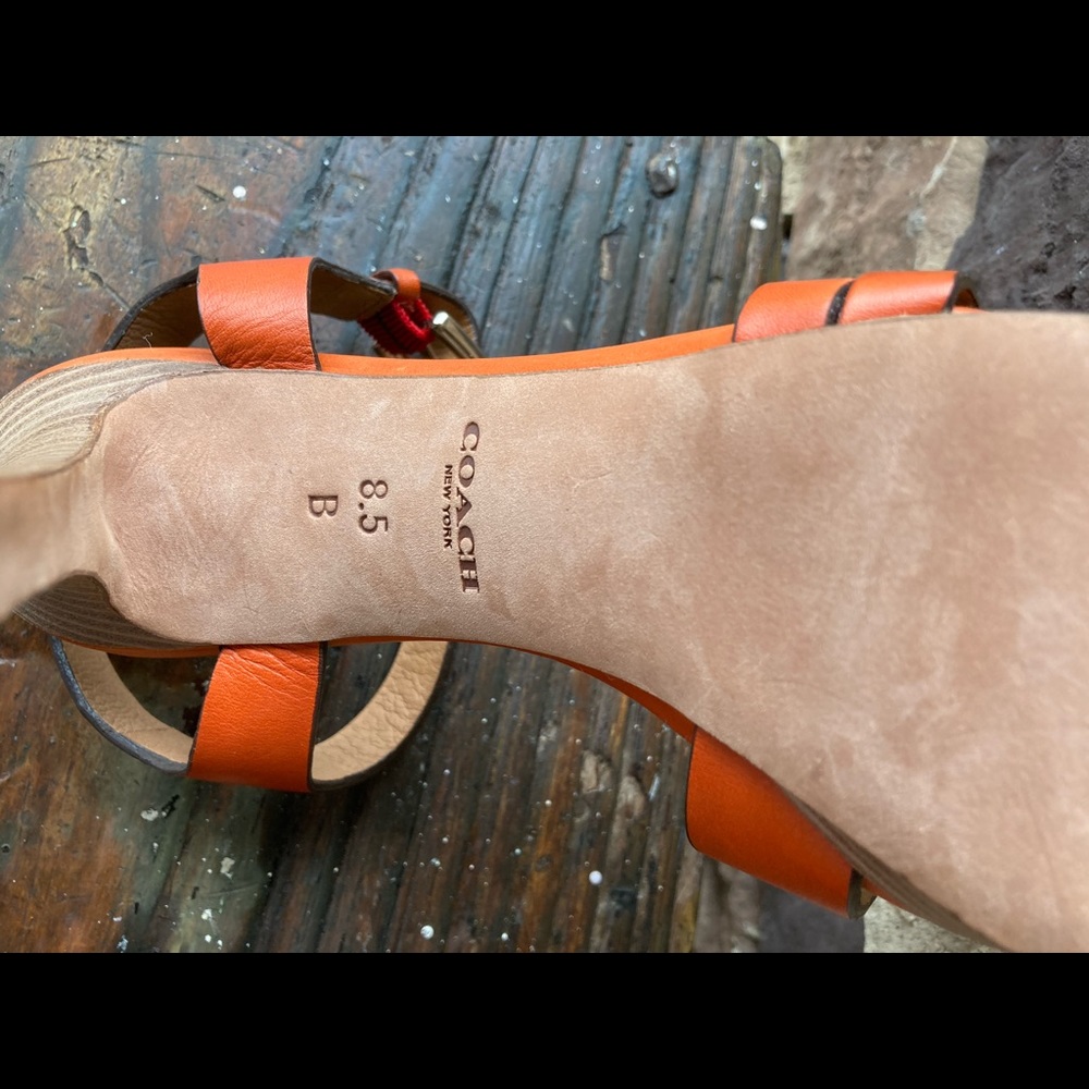 Coach Stiletto Strappy Sandal 8.5 - Picture 4 of 5